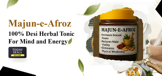 Majun-e-Afroz | 100ml – Herbal Remedy for Men’s Strength, Memory & Digestion